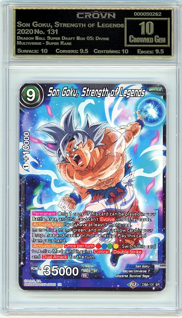 Son Goku, Strength of Legends