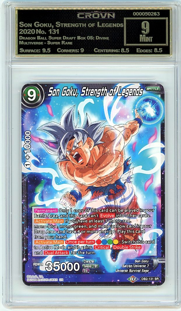 Son Goku, Strength of Legends