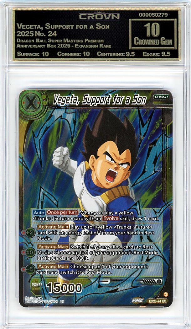Vegeta, Support for a Son