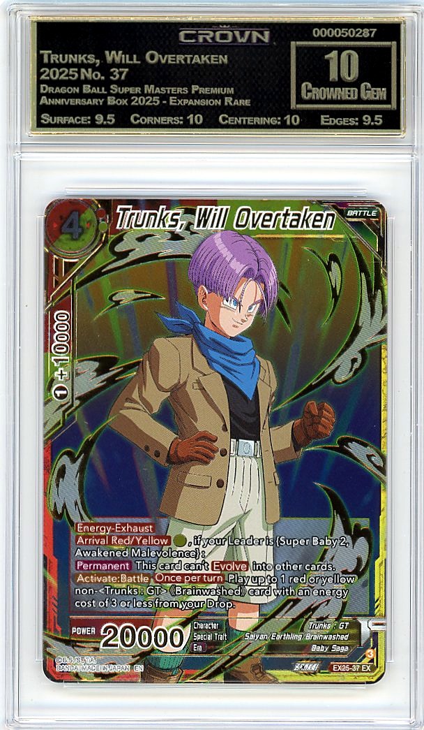 Trunks, Will Overtaken