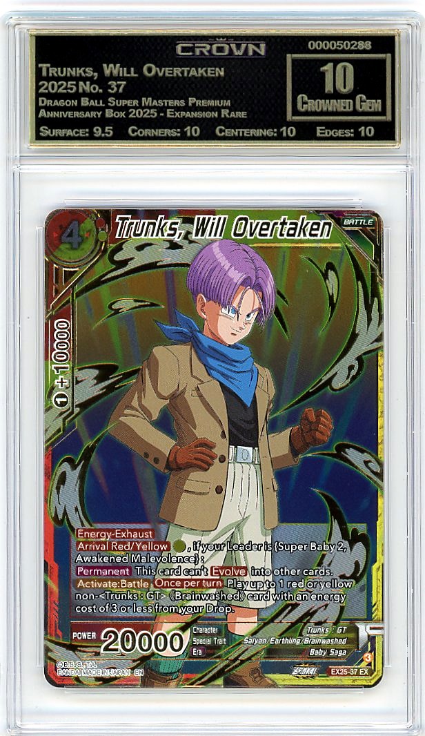 Trunks, Will Overtaken