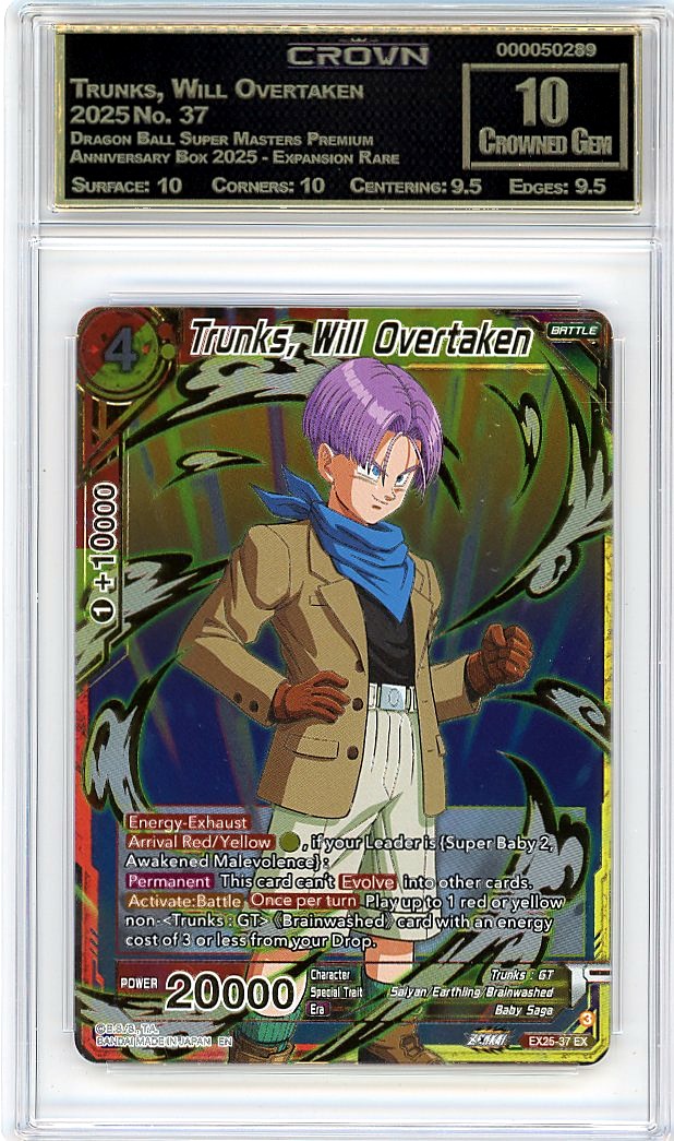 Trunks, Will Overtaken