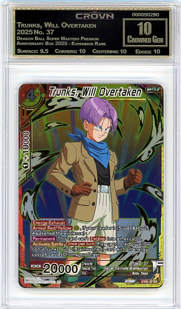 Trunks, Will Overtaken