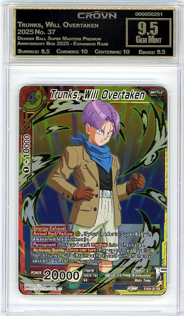 Trunks, Will Overtaken