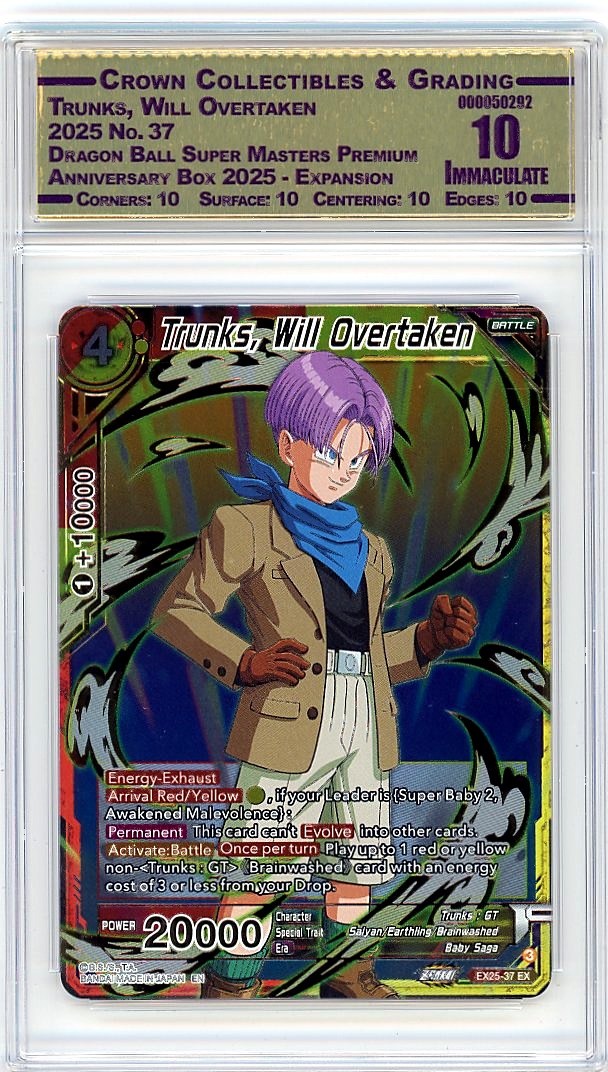 Trunks, Will Overtaken