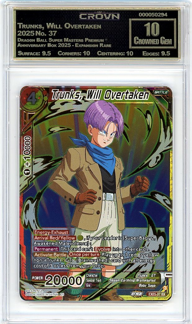 Trunks, Will Overtaken