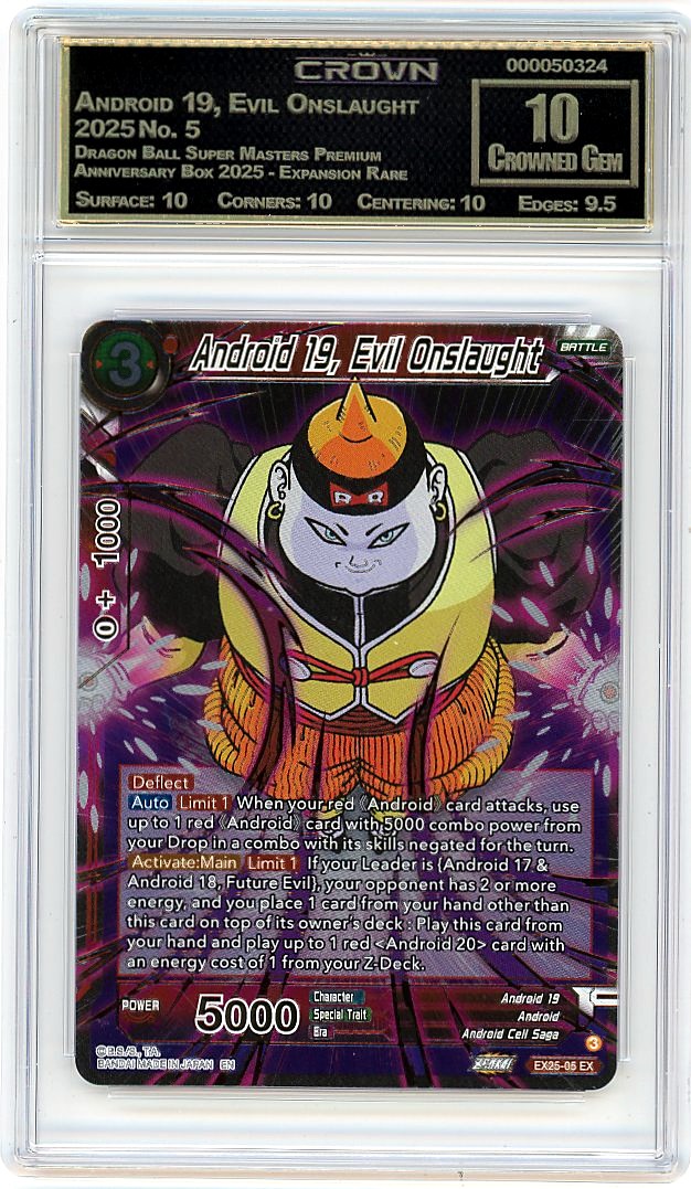 Android 19, Evil Onslaught