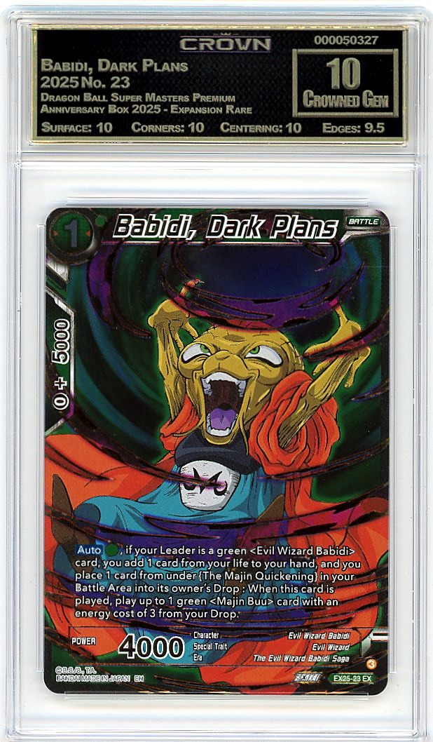 Babidi, Dark Plans
