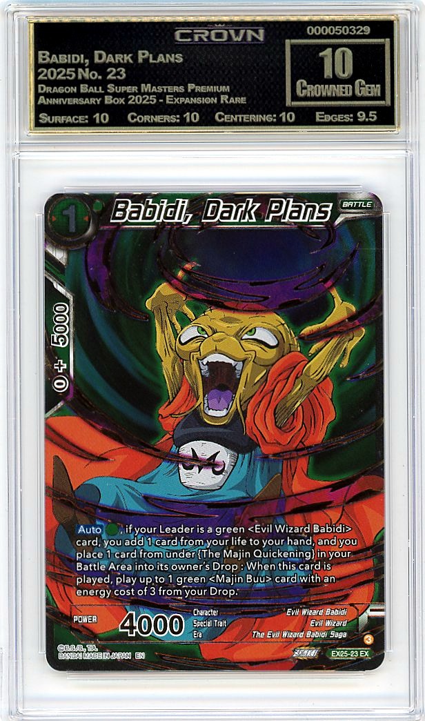 Babidi, Dark Plans
