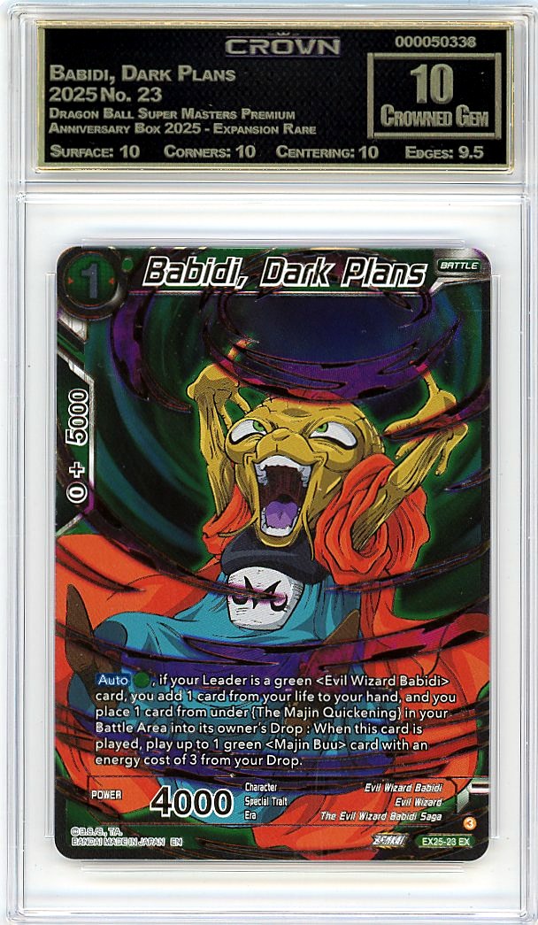Babidi, Dark Plans