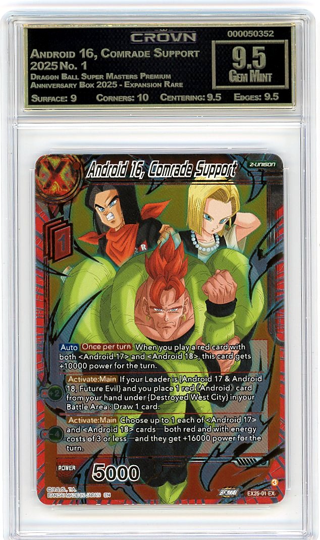 Android 16, Comrade Support