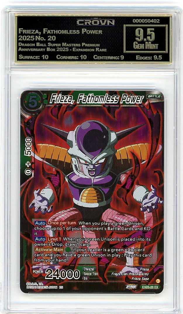 Frieza, Fathomless Power