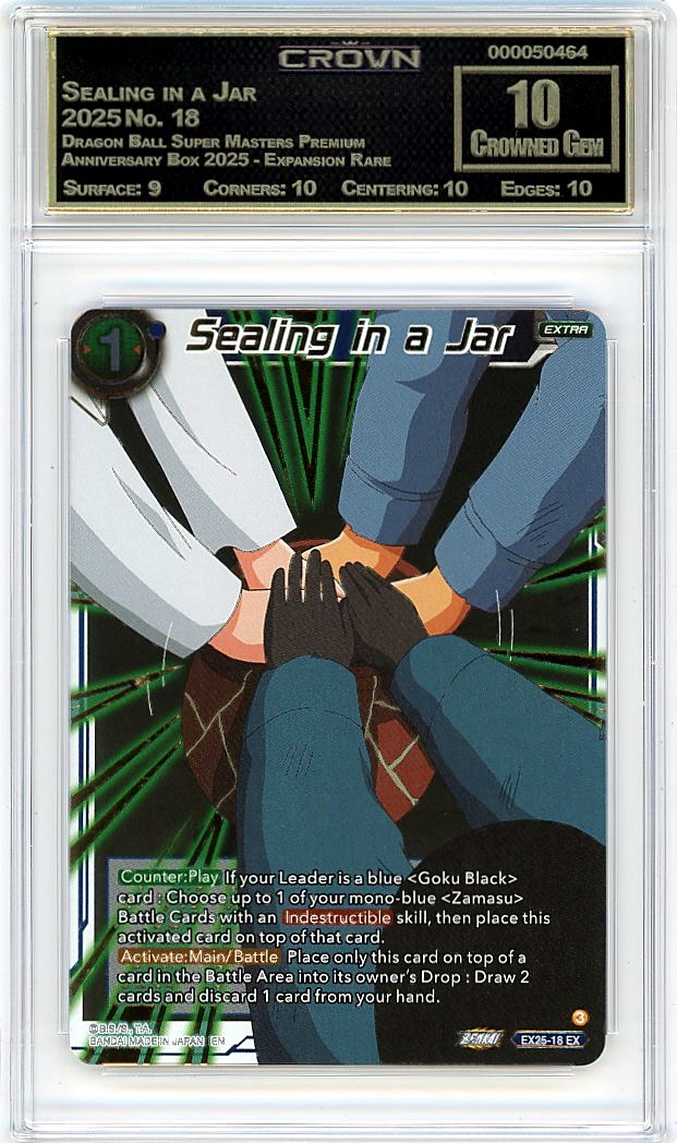 Sealing in a Jar