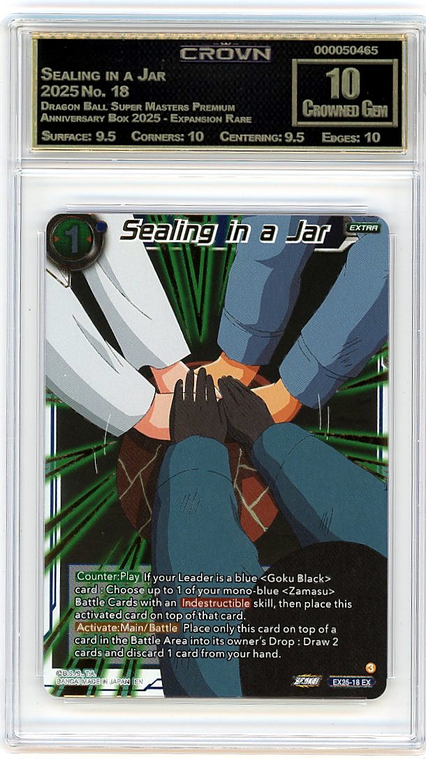 Sealing in a Jar