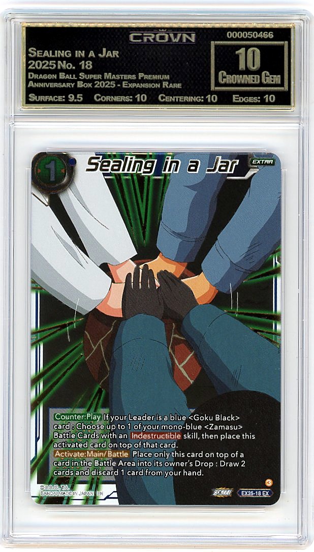 Sealing in a Jar