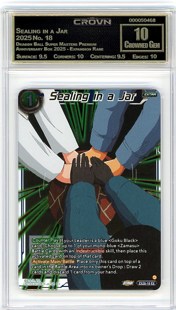 Sealing in a Jar