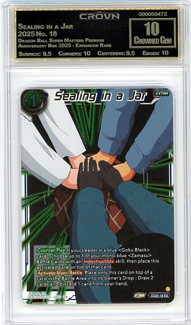 Sealing in a Jar