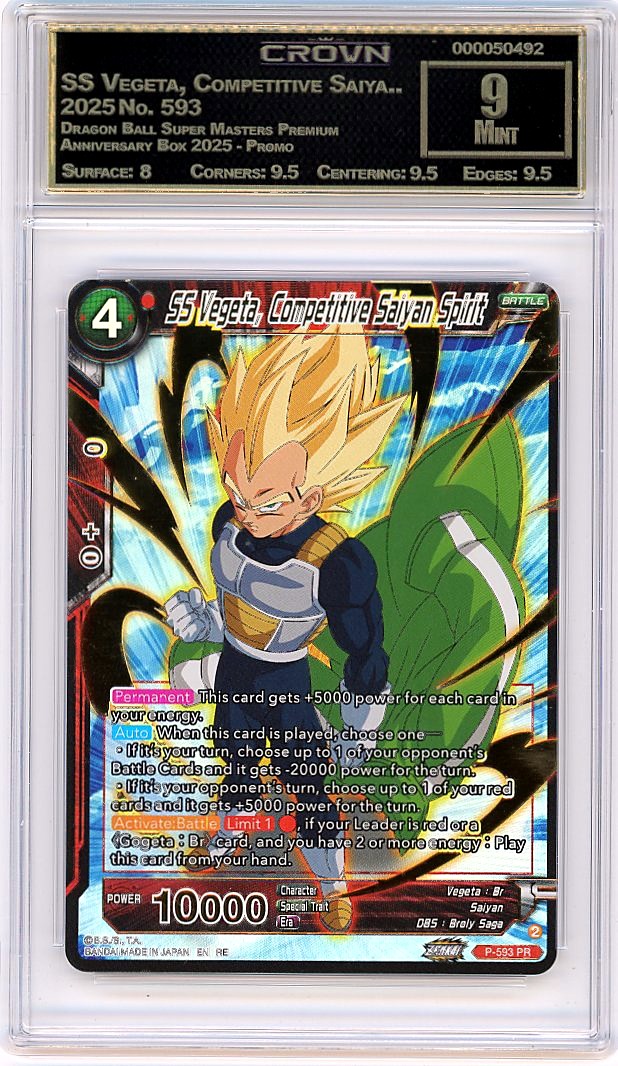 SS Vegeta, Competitive Saiya..