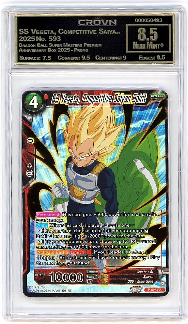 SS Vegeta, Competitive Saiya..