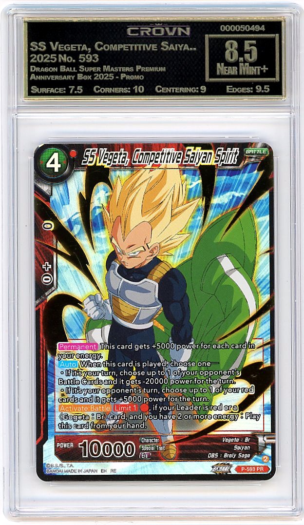 SS Vegeta, Competitive Saiya..