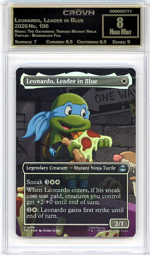 Leonardo, Leader in Blue