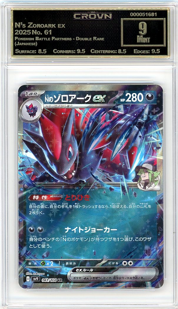 N's Zoroark ex