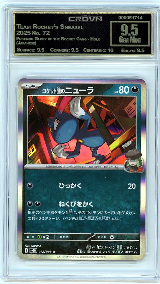 Team Rocket's Sneasel