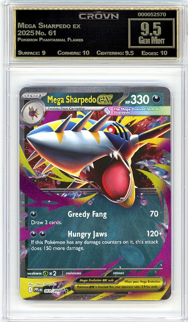 Mega Sharpedo ex