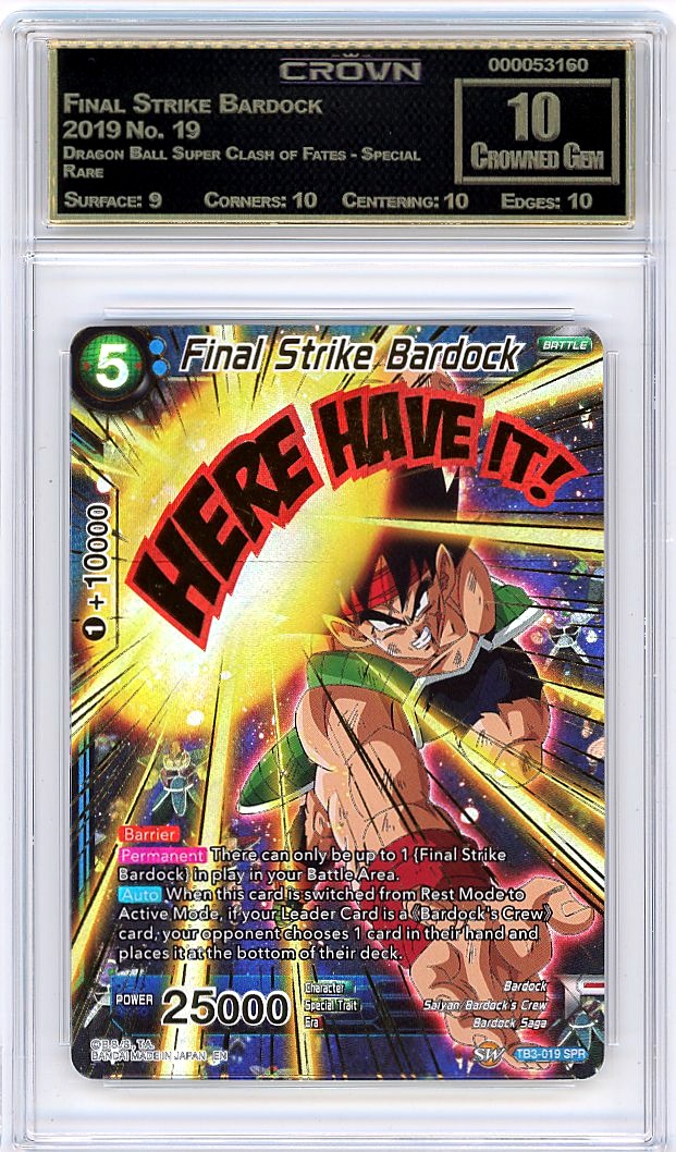 Final Strike Bardock