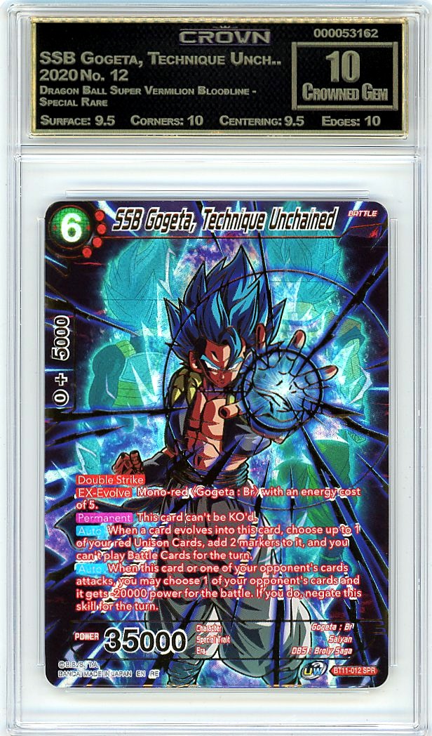 SSB Gogeta, Technique Unch..