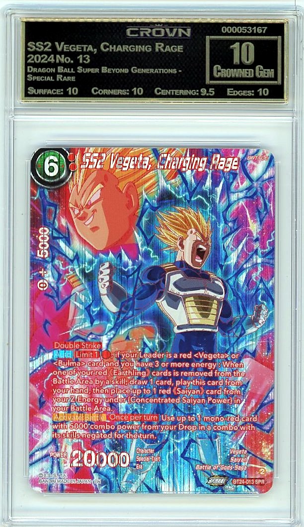 SS2 Vegeta, Charging Rage