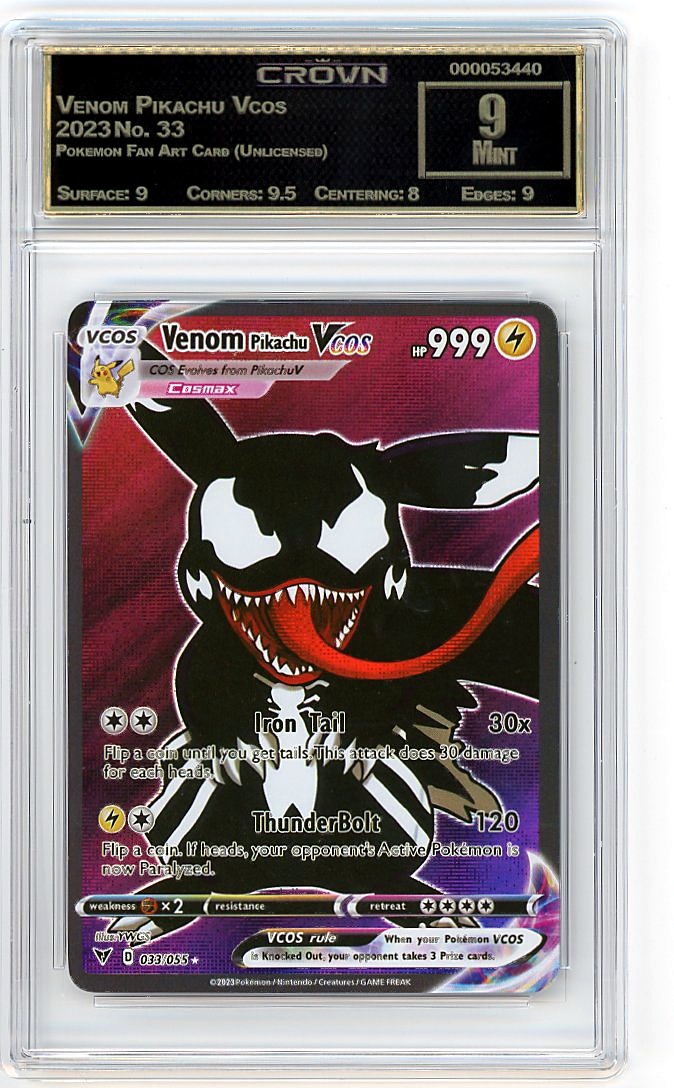 Venom Pikachu Vcos
