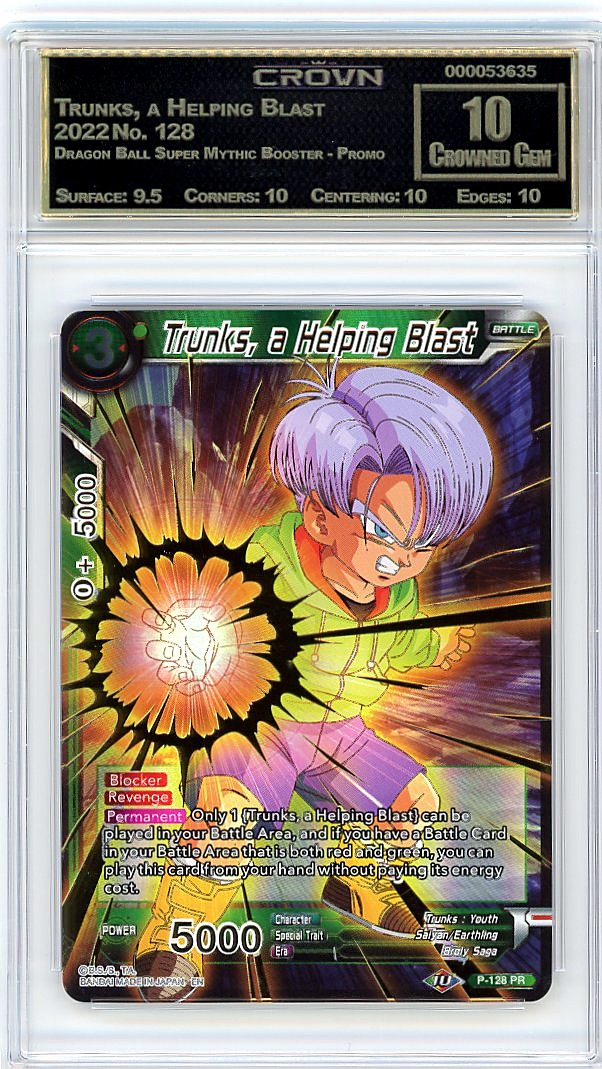 Trunks, a Helping Blast