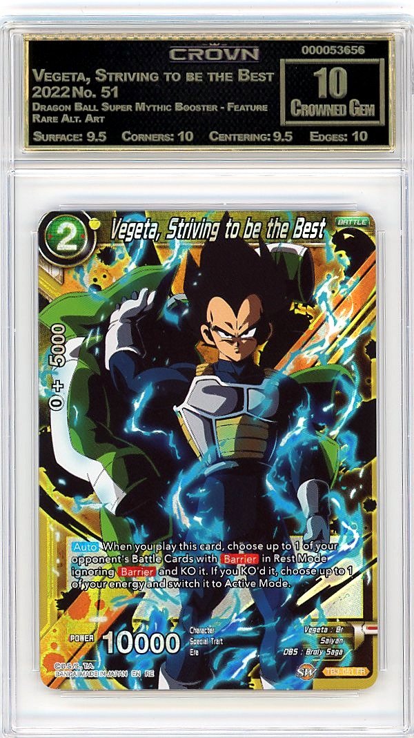 Vegeta, Striving to be the Best