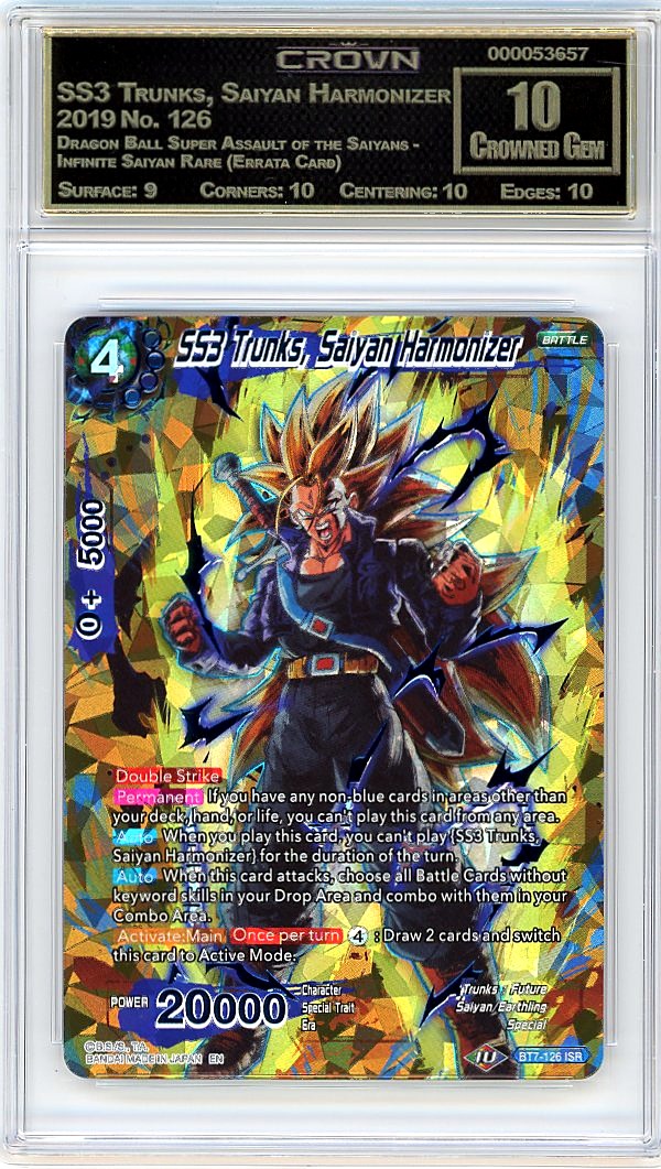 SS3 Trunks, Saiyan Harmonizer