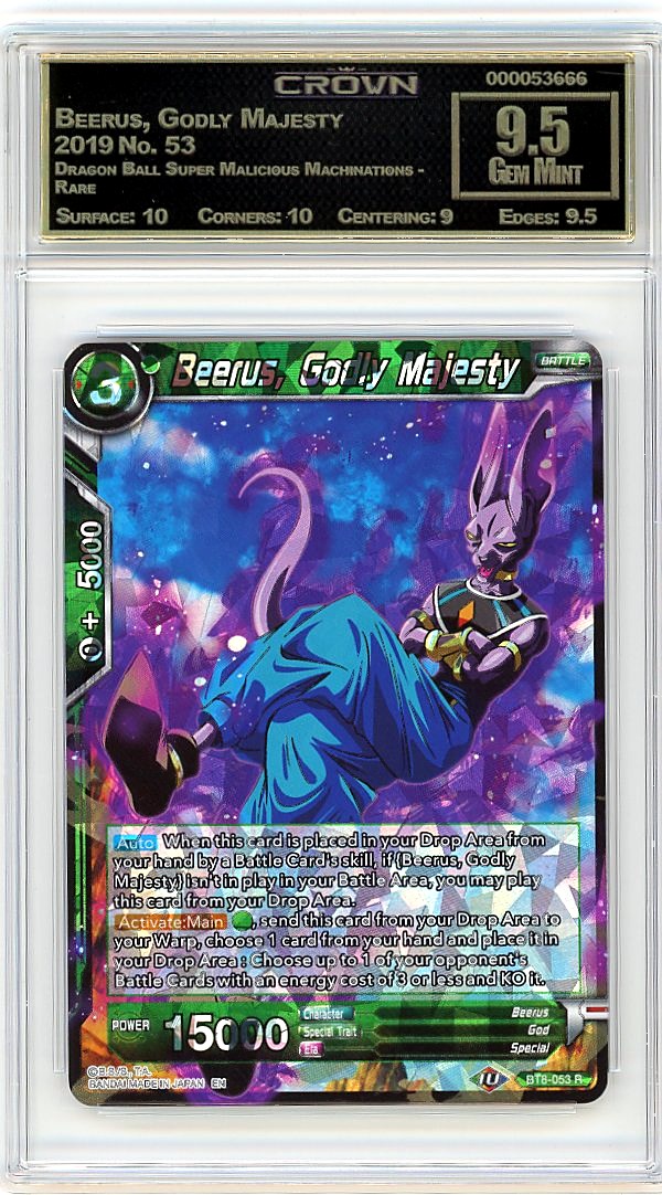 Beerus, Godly Majesty