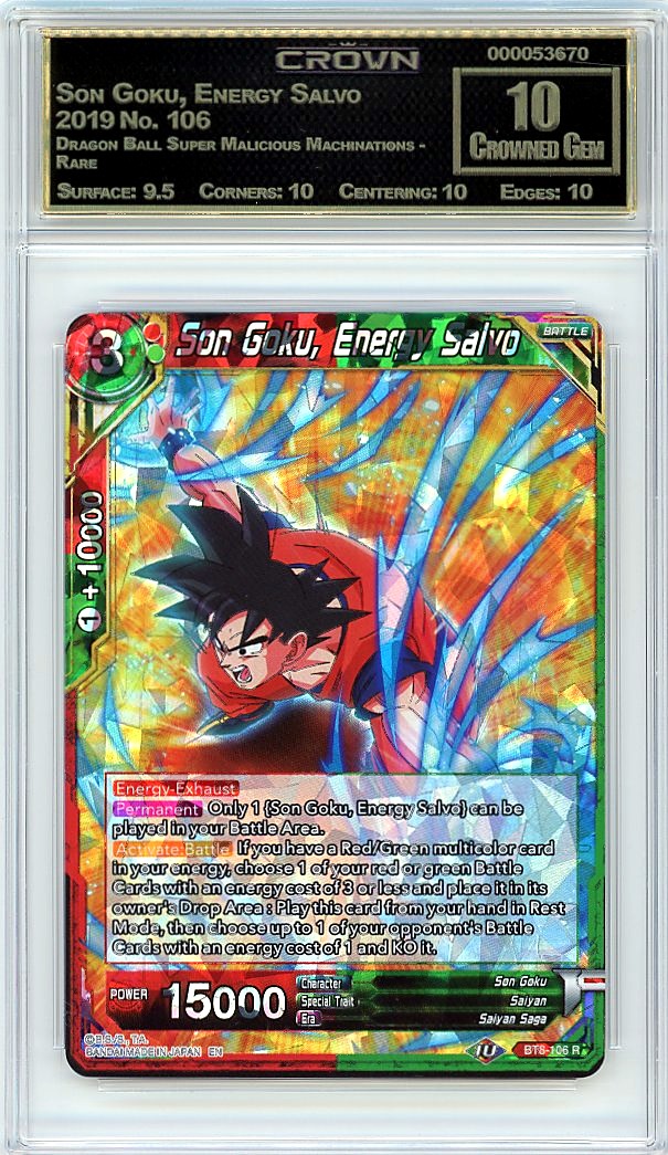 Son Goku, Energy Salvo