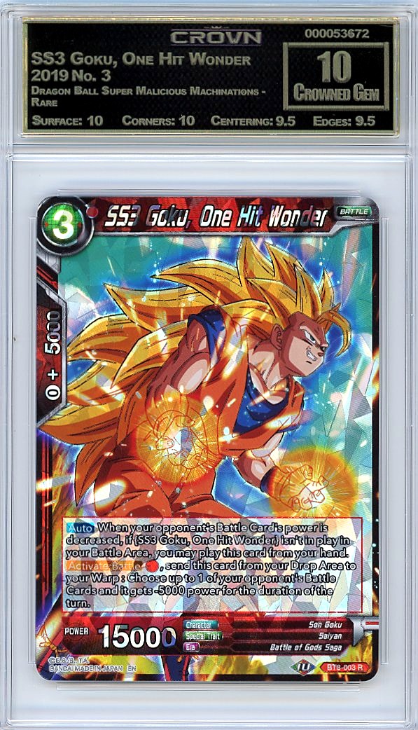 SS3 Goku, One Hit Wonder