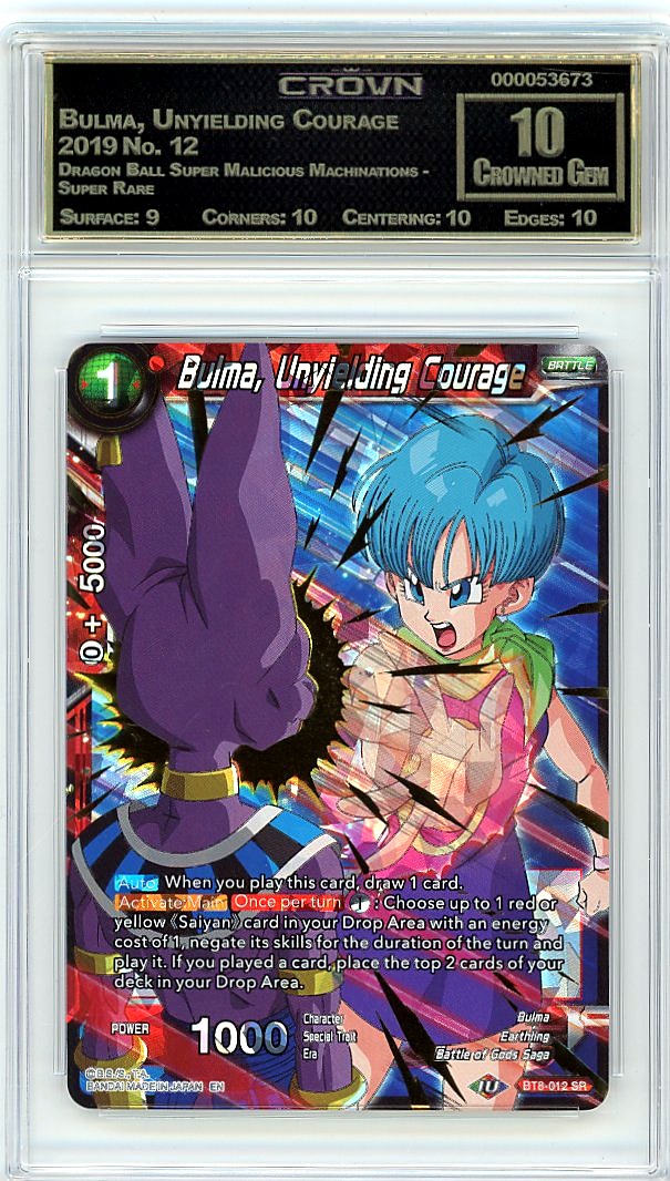 Bulma, Unyielding Courage