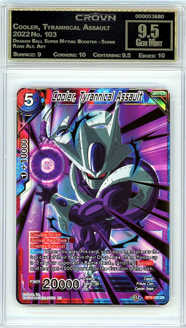 Cooler, Tyrannical Assault