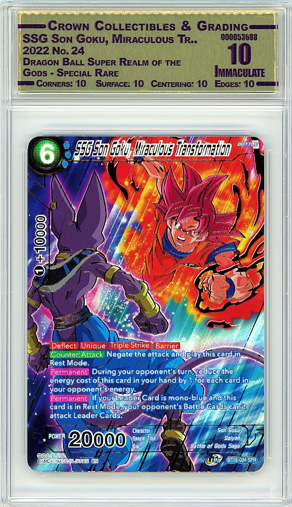 SSG Son Goku, Miraculous Tr..