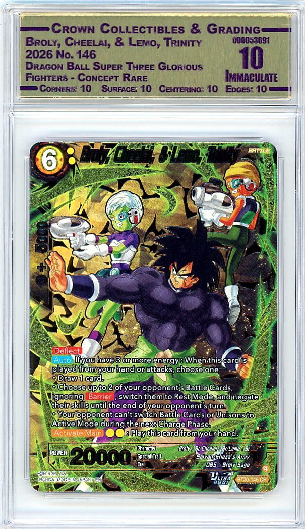 Broly, Cheelai, & Lemo, Trinity