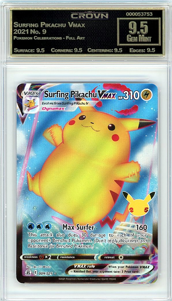 Surfing Pikachu Vmax