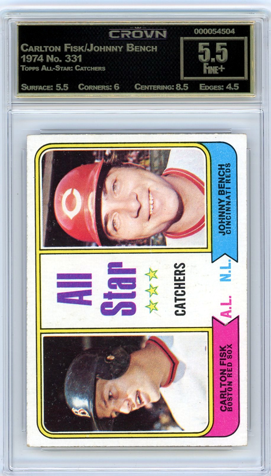 Carlton Fisk/Johnny Bench