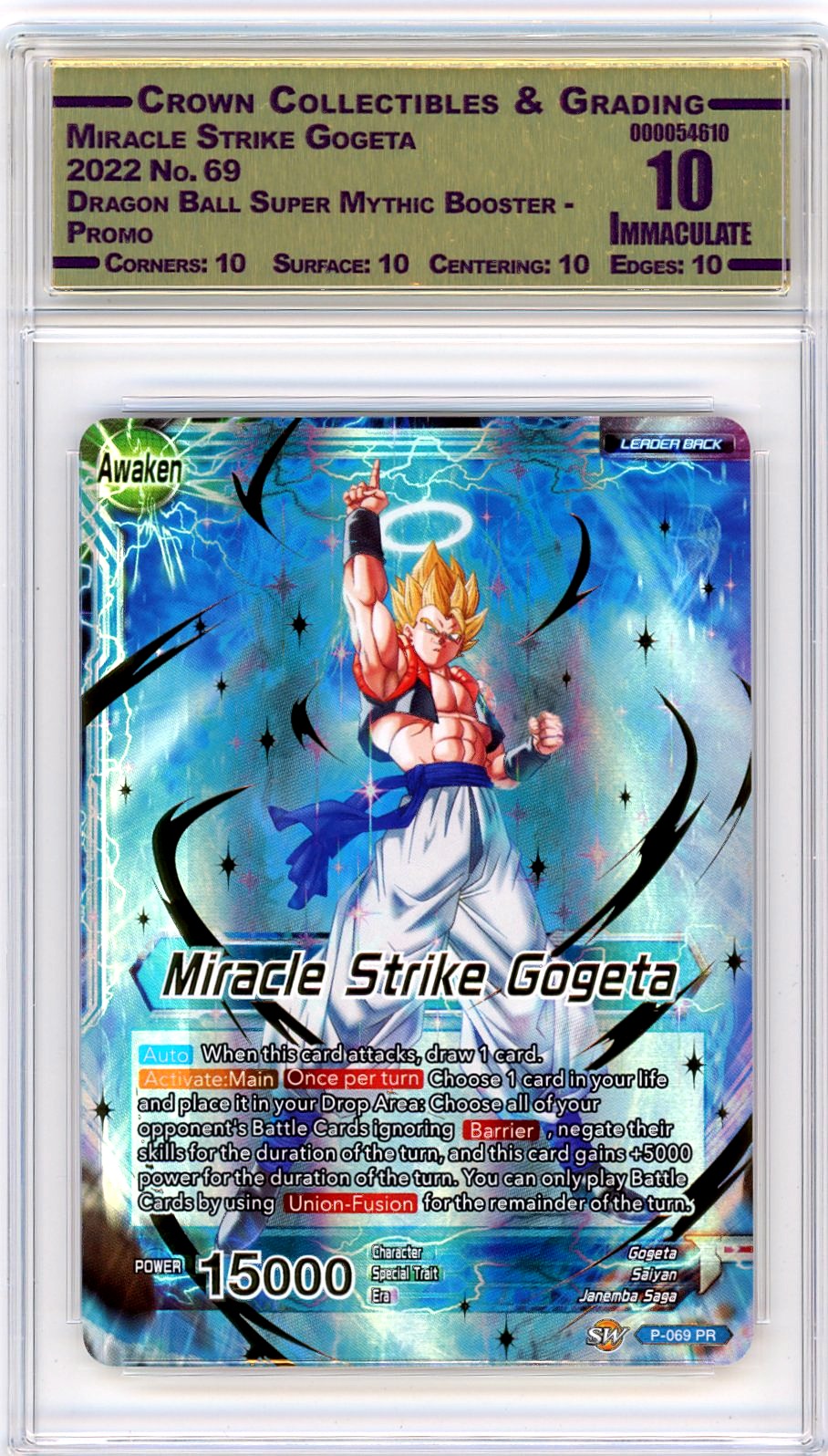Miracle Strike Gogeta