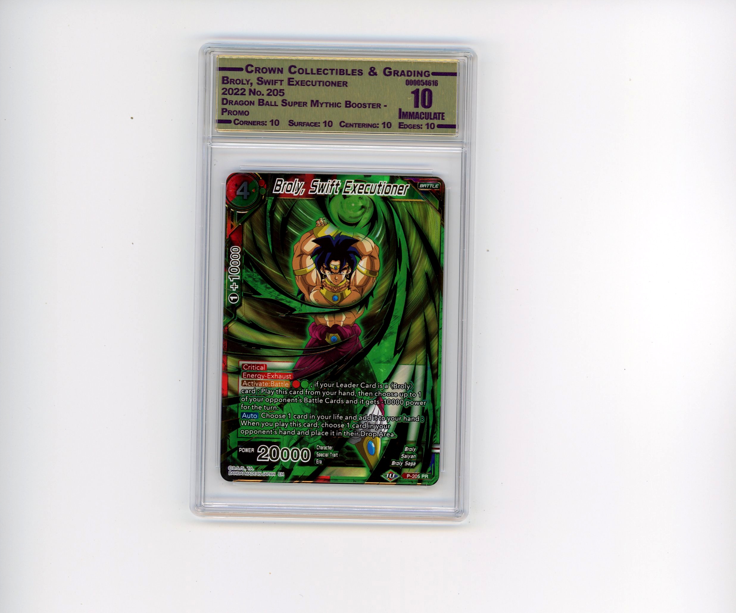 Broly, Swift Executioner