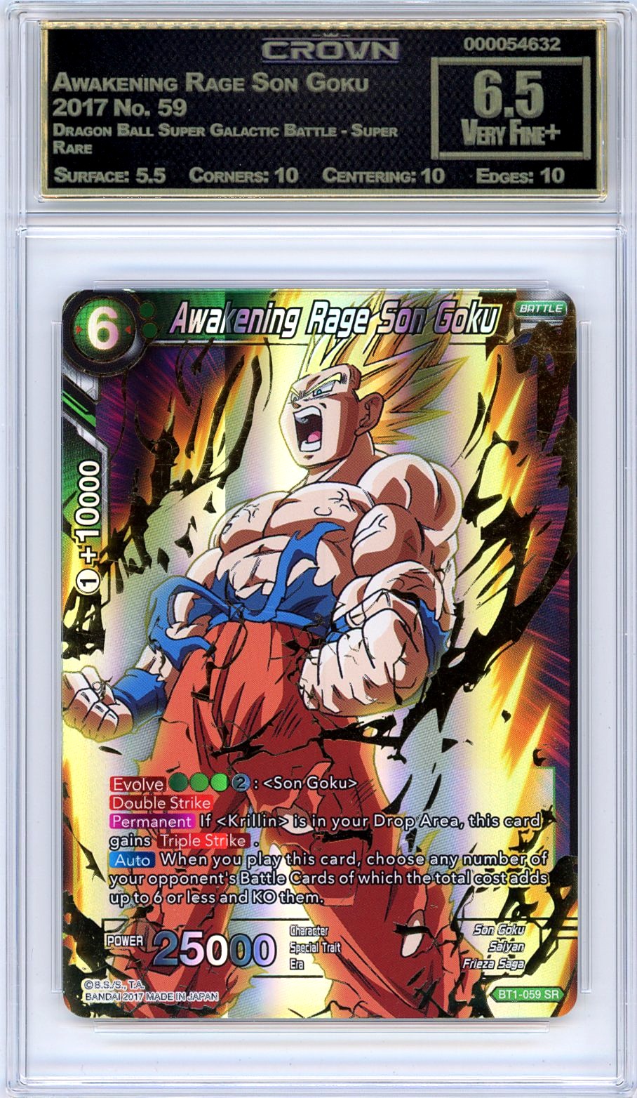 Awakening Rage Son Goku