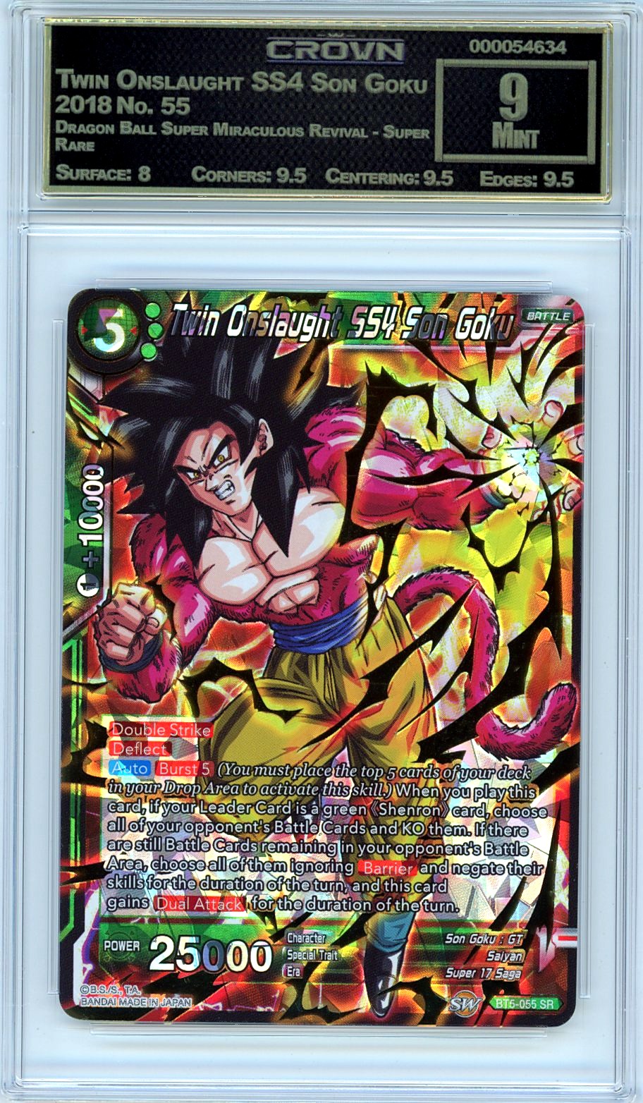 Twin Onslaught SS4 Son Goku