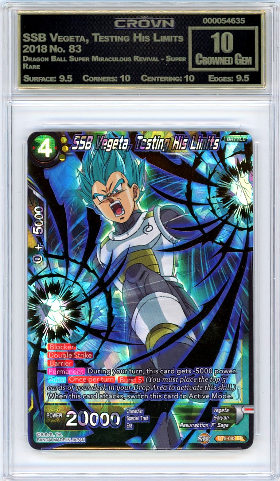 SSB Vegeta, Testing His Limits
