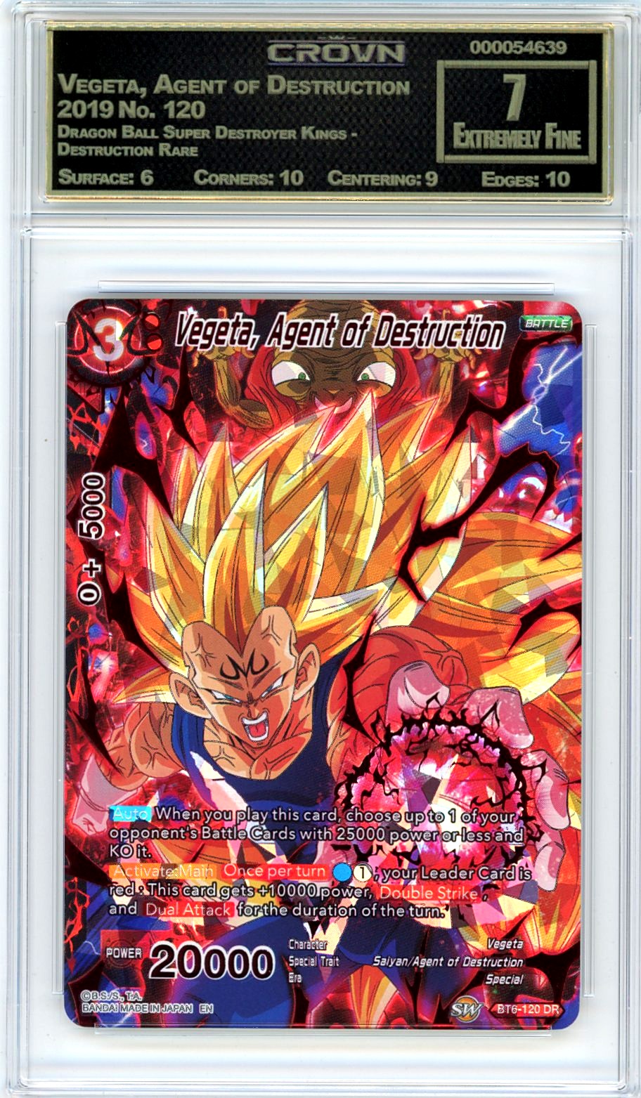 Vegeta, Agent of Destruction